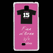 Coque LG F5 3/4 arrière Bonus offensif-défensif Rose 2