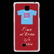 Coque LG F5 3/4 arrière Bonus offensif-défensif Rouge 2