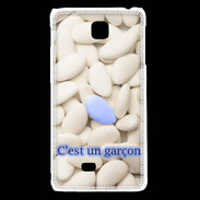 Coque LG F5 Dragée C'est un garçon PR