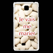 Coque LG F5 Je viens de me marier PR