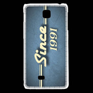 Coque LG F5 Since 1991 Bleu