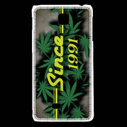 Coque LG F5 Since cannabis 1991