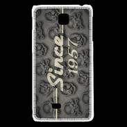 Coque LG F5 Since crane gris 1957