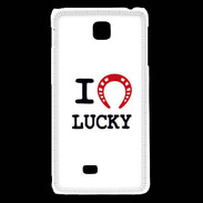 Coque LG F5 I love Lucky