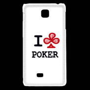 Coque LG F5 I love Poker Club