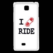 Coque LG F5 I love Ride