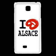 Coque LG F5 I love Alsace 2