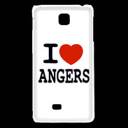 Coque LG F5 I love Angers