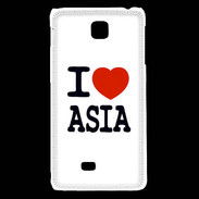 Coque LG F5 I love Asia