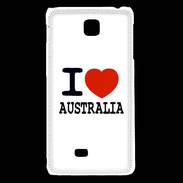 Coque LG F5 I love Australia
