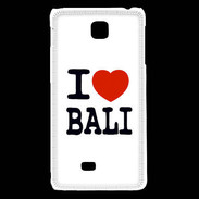 Coque LG F5 I love Bali