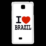 Coque LG F5 I love Brazil