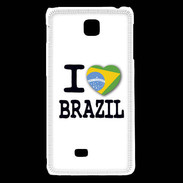 Coque LG F5 I love Brazil 2