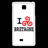 Coque LG F5 I love Bretagne 2