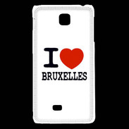 Coque LG F5 I love Bruxelles