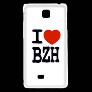 Coque LG F5 I love BZH