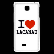 Coque LG F5 I love Lacanau
