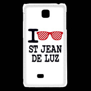 Coque LG F5 I love Saint Jean de Luz 2