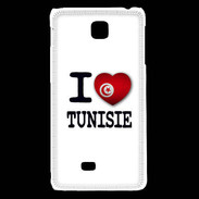 Coque LG F5 I love Tunisie 2