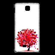Coque LG F5 Arbre coeurs