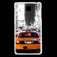 Coque LG F5 Vue d'un taxi à New York PR 10