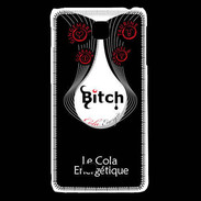 Coque LG F5 Bitch Cola goutte
