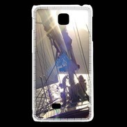 Coque LG F5 DP Voilier face au soleil
