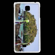 Coque LG F5 DP Barge en bord de plage
