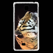 Coque LG F5 Portrait de tigre PB 1