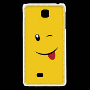 Coque LG F5 smiley 2
