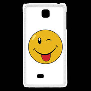 Coque LG F5 smiley 5