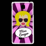 Coque LG F5 Miss Cougar Blonde