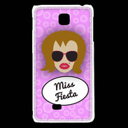 Coque LG F5 Miss Fiesta Rousse