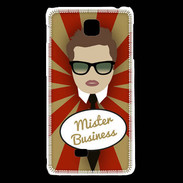 Coque LG F5 Mister Business Chatain