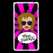 Coque LG F5 Miss Swag Rousse