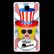 Coque LG F5 Miss USA Blonde