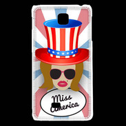 Coque LG F5 Miss USA Rousse