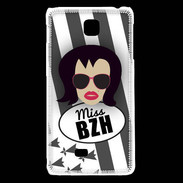 Coque LG F5 Miss Bretagne Brune