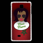 Coque LG F5 Miss Maroc