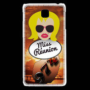 Coque LG F5 Miss Réunion Blonde