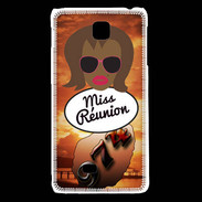 Coque LG F5 Miss Réunion Black