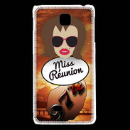 Coque LG F5 Miss Réunion Chatain