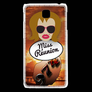 Coque LG F5 Miss Réunion Rousse