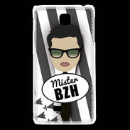 Coque LG F5 Mister Bretagne Brun