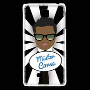 Coque LG F5 Mister Corse Black