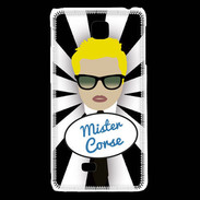 Coque LG F5 Mister Corse Blond