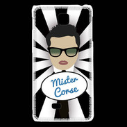 Coque LG F5 Mister Corse Brun