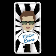 Coque LG F5 Mister Corse Chatain