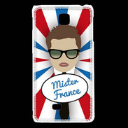 Coque LG F5 Mister France Chatain