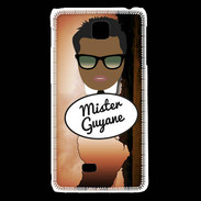 Coque LG F5 Mister Guyane Black